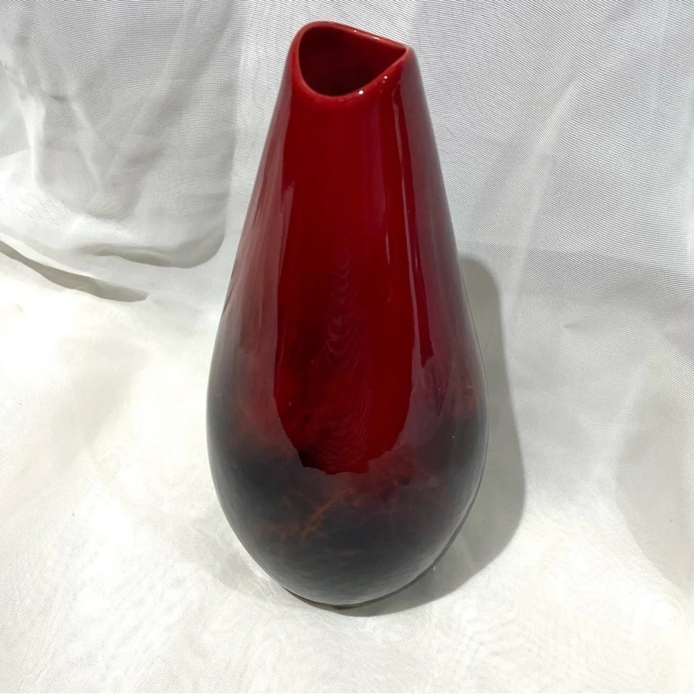 Vintage Circa 1930 Royal Doulton Flambe Veined Bud Vase 1613 - Picture 6 of 8